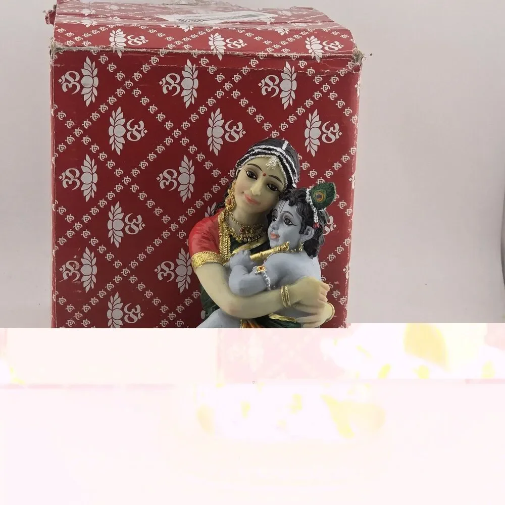 Maa Yashoda Krishna Murti Statue - Hindu God Lord Krishna Idol 5.7